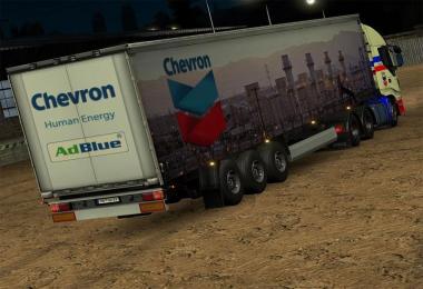 Chevron Iveco Hi-Way skin + trailer pack