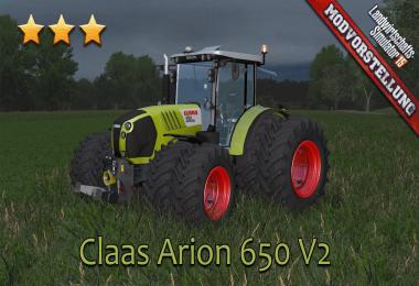 CLAAS Arion 650 v2.1