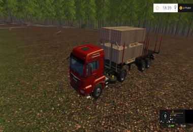 Fliegl Lumber Trailer  V1