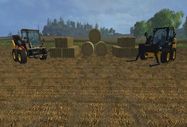 JCB Skidsteer 260 Bale Handling Tools v1.1