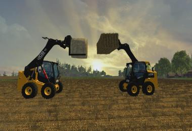 JCB Skidsteer 260 Bale Handling Tools v1.1