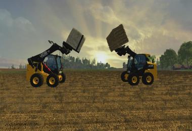 JCB Skidsteer 260 Bale Handling Tools v1.1