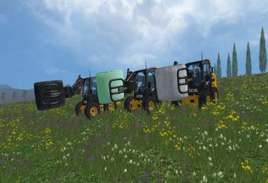 JCB Skidsteer 260 Bale Handling Tools v1.1