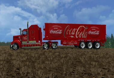 Kenworth CocaColaTruck  and CocaColaTrailer v1.0