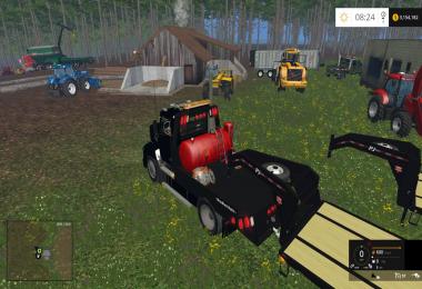 Mack Single Axle Flatbed  V1.1 fuel & Seed Refill Addon