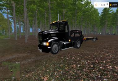 Mack Single Axle Flatbed  V1