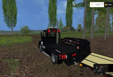 Mack Single Axle Flatbed  V1