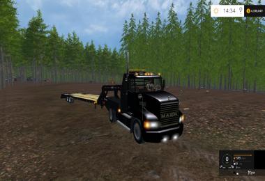 Mack Single Axle Flatbed  V1