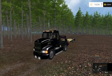 Mack Single Axle Flatbed  V1