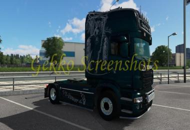 Metallic Skin for ScaniaR v1.0