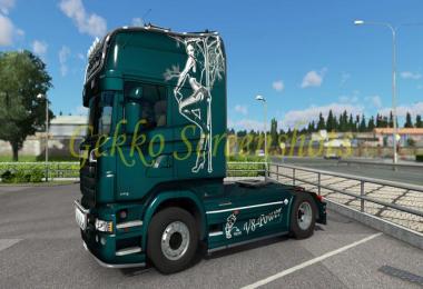 Metallic Skin for ScaniaR v1.0