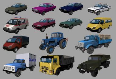 Russian Traffic Pack 15 v1.0