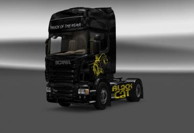 Scania Black Cat Skin V1.0