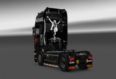 Scania Streamline Michael Jackson Skin v2.0