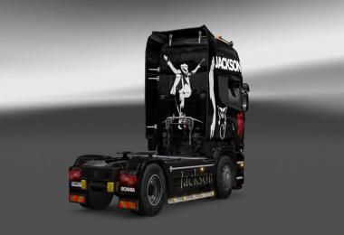 Scania Streamline Michael Jackson Skin v2.0