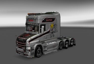 Scania T EXC Longline Vabis V8 Metallic Skin by PhilipKnuettel v2.1