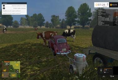 Small MILK TANK with trailer v1.0