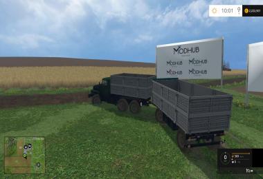 Ural 4320 and trailer v1.0