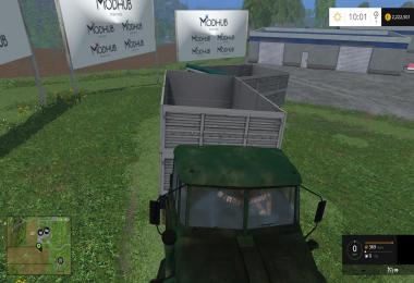 Ural 4320 and trailer v1.0