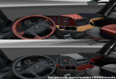 Wooden dashboard Mercedes MP III v1.0