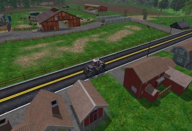 Fresh Paved roads cobblestone new fence For Bjornholms original map v1.0