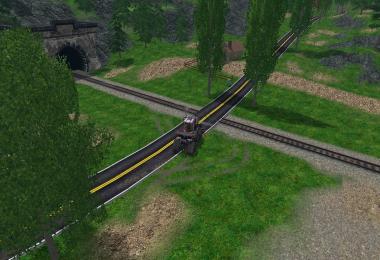 Fresh Paved roads cobblestone new fence For Bjornholms original map v1.0