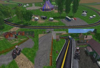 Fresh Paved roads cobblestone new fence For Bjornholms original map v1.0