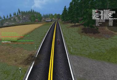 Fresh Paved roads cobblestone new fence For Bjornholms original map v1.0