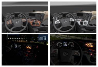 Realistic New Actros Interior v1.2