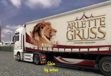 Arlette Gruss Circus Trailer