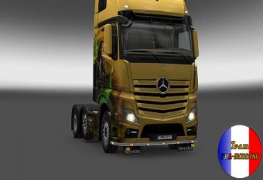 Bottomgrill mudflaps mercedes actros 1.18