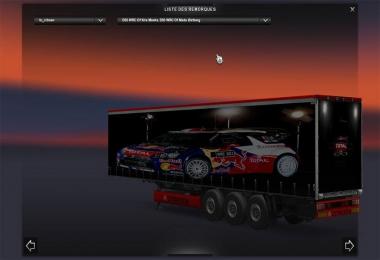 Citroen DS3 WRC trailer