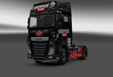 DAF XF Euro 6 Aprilia RS250 1999 Tetsuya Harada Skin