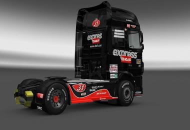 DAF XF Euro 6 Aprilia RS250 1999 Tetsuya Harada Skin