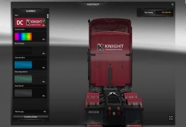 DC Knight T800 + American Trailer Combo Skin Pack 02