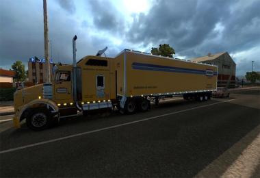 DC Penske T800 + American Trailer Combo Skin Pack 01