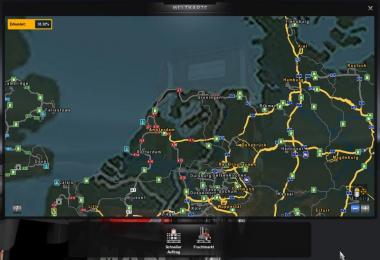 Europamap in color v2.0 mirt Scandinavien DLC