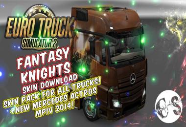 Fantasy Knights Skin Pack for All Trucks