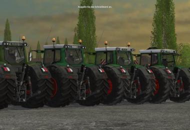 Fendt 936 textures v1.0 green