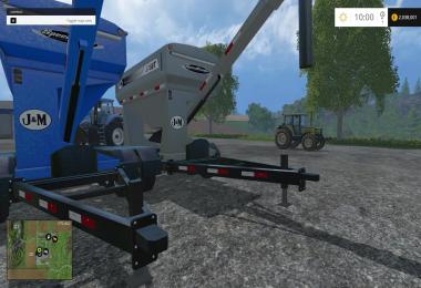 J&M 375ST Fertilizer Tender Trailer v1.1