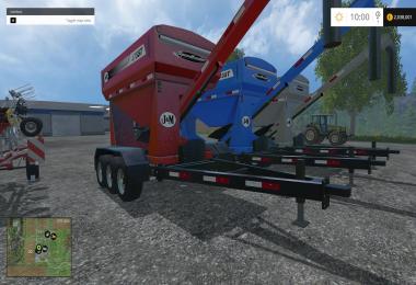 J&M 375ST Fertilizer Tender Trailer v1.1