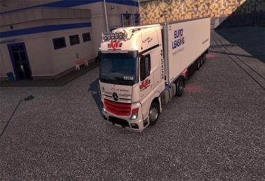 KLV Rent Skin for Actros MP4