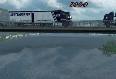 Man euro6 bdf tandem dettendorfer skin for trailer