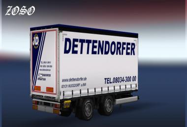 Man euro6 bdf tandem dettendorfer skin for trailer