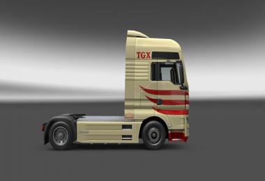 MAN TGX v8 Skin v1.0