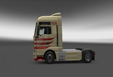 MAN TGX v8 Skin v1.0