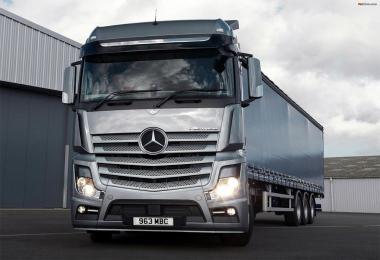 MB Actros MP4 sound