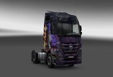 Mercedes Actros Graffiti Skin