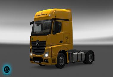 Mercedes Actros MPIV Waberer’s Skin Pack v1.0