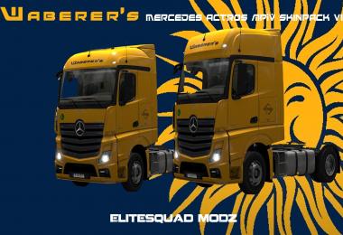 Mercedes Actros MPIV Waberer’s Skin Pack v1.0